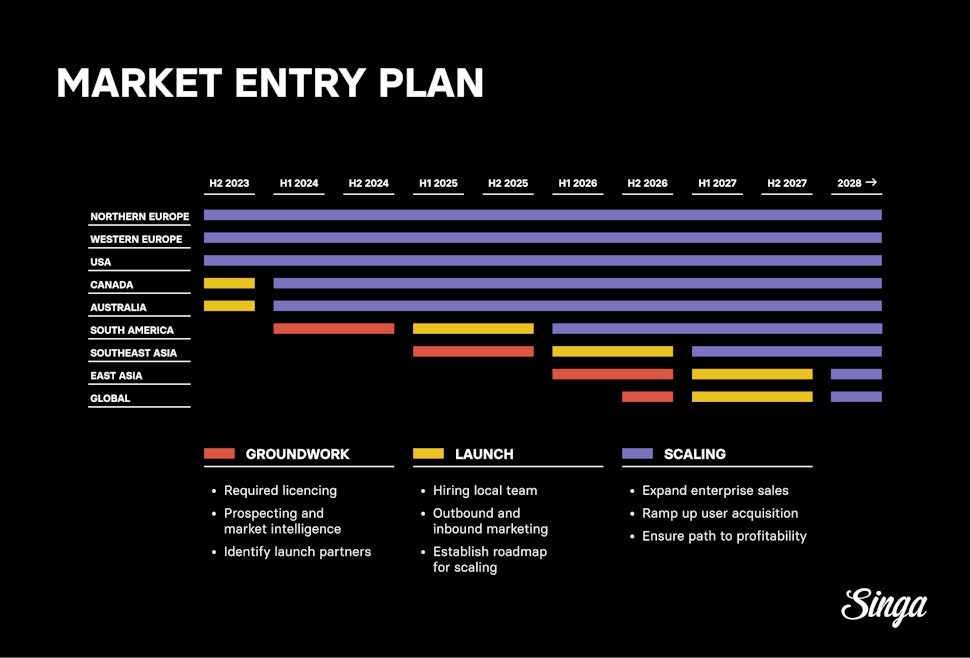 Singa market entry plan